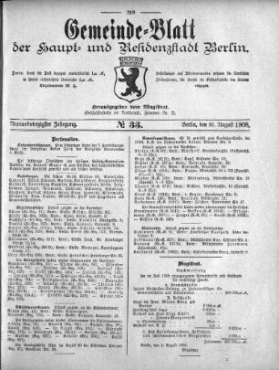1908,33: No. 33, 16. August 1908