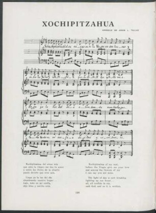 Xochipitzahua - [Notas musicales]