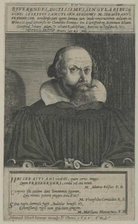 Bildnis des Sebastian Freiberger