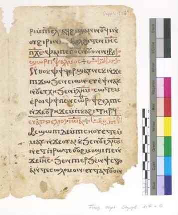 10th Phamenôth Liturgy: Acts. X, 36 - to end of the verse; Ps. LXIV, 2, 6; Jh, X 22-28