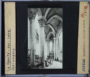 La Charité-sur-Loire, Notre-Dame : Chorumgang
