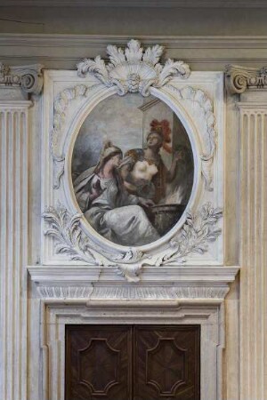 Supraporten mit Allegorien — Amor della patria und Religione