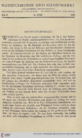 Nr. 27 (18. Aril 1919)