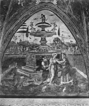 Sala dei Santi — Susanna und die beiden Alten