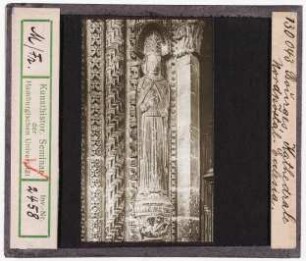 Bourges: Kathedrale Saint-Etienne, Nordportal, Ecclesia (Stoedtner-Nr. 130043)