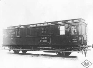 Post- und Gepäckwagen der Serbischen Staatsbahn (Orenstein und Koppel) : Technikgeschichte | Maschinenbau | Verkehrswesen | Eissenbahnwesen | Personenwagen und Güterwagen (Normalspur)
