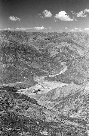 Blick auf den Altiplano, Hochebene der Bolivianischen Anden
