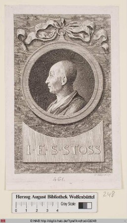Porträt des Johann Ernst Stosch