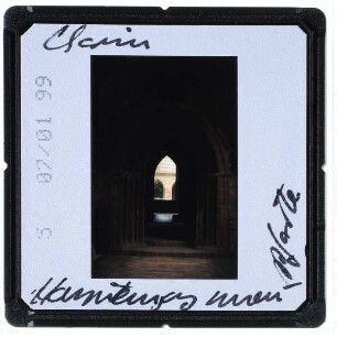 Chorin, Kloster : Hauptportal Klosterkirche