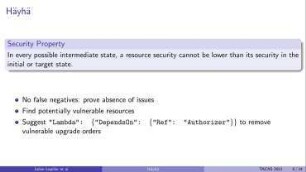 Analyzing Infrastructure as Code to Prevent Intra-update Sniping Vulnerabilities