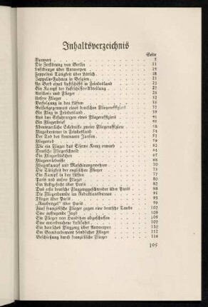195-196, Inhaltsverzeichnis