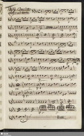 1409. Quartetto: Dorina mia carina / Sarti, G.