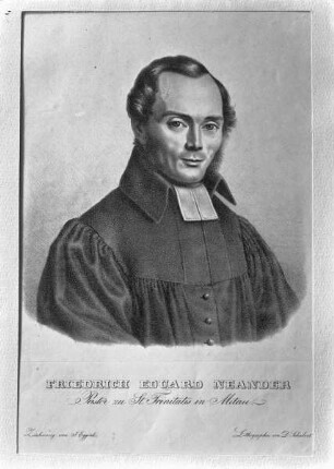 Bildnis des Friedrich Eduard Neander (1802-1895)