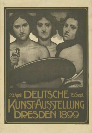 Deutsche Kunstausstellung 1899 Dresden