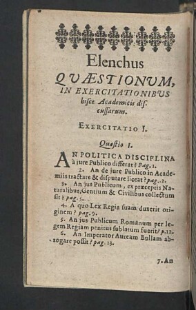 Elenchus quaestionum