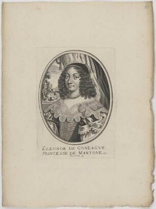 Bildnis der Eleonor de Gonzagve, Prinzessin von Mantua
