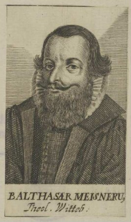 Bildnis des Balthasar Meisnerus