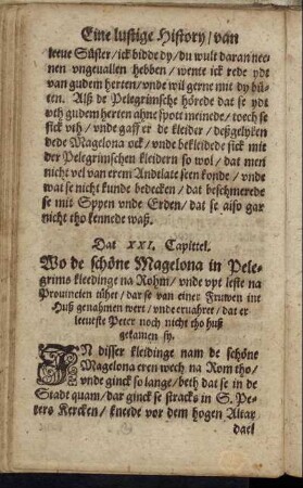 Dat XXI. Capittel. - Dat XXX. Capittel.