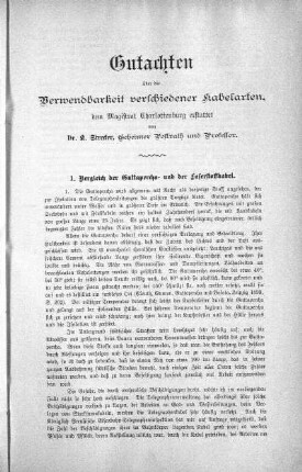 Gutachten, 11. Juni 1902
