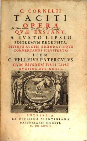 Opera quae exstant : item C. Velleius Paterculus
