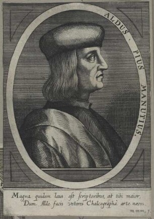 Bildnis des Aldus Pius Manutius