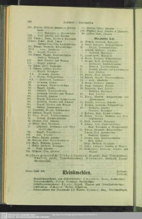 Kleinkmehlen