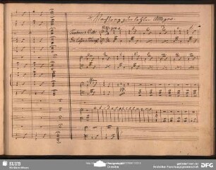 No. 13 Quodlibet (tamb, piatti, gran cassa, triangolo)
