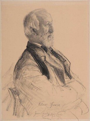 Bildnis von Klaus Groth (1819-1899)