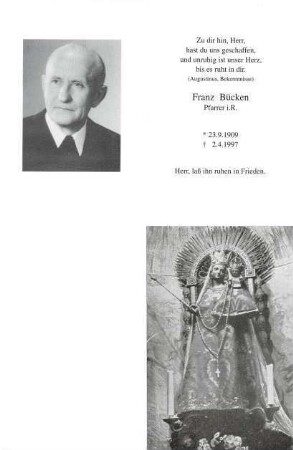Bücken, Franz