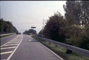 Teilknoten West: Zufahrt von Westen