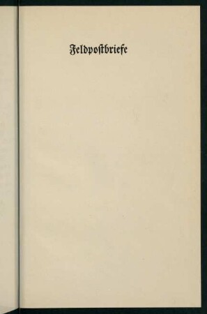 133-148, Feldpostbriefe