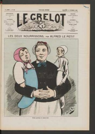 Les deux nourrissons, par Alfred Le Petit