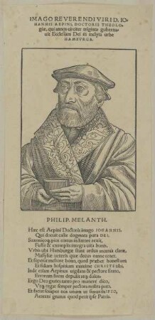 Bildnis des Iohannis Aepinus