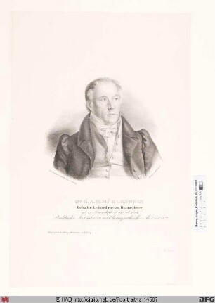 Bildnis Georg August Heinrich Mühlenbein