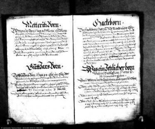 Lehntafel der Thalgüter
