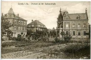 Coswig. Postamt an der Sachsenstraße