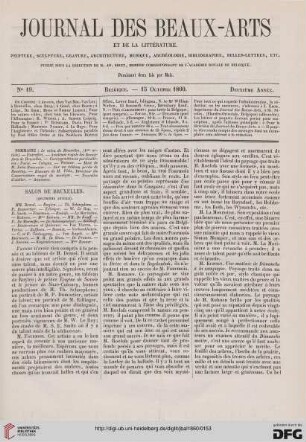 Nr. 19 (15. Octobre 1860)