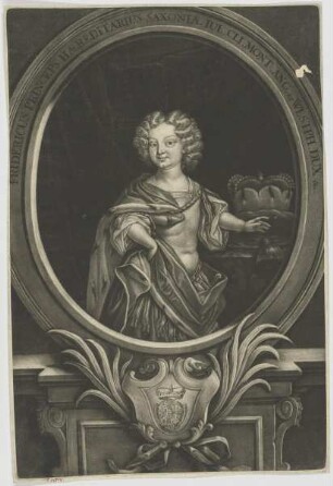 Bildnis des Fridericus Princeps Haereditarius Saxoniae