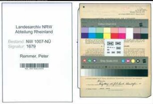 Entnazifizierung Peter Remmer , geb. 24.06.1904 (Gastwirt)