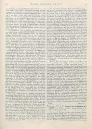 482-483 [Rezension] Herrmann, Wilhelm, Römische und evangelische Sittlichkeit. 3., verm. Aufl