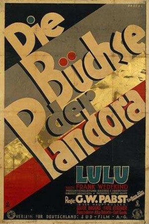 Uraufführungsplakat von "Die Büchse der Pandora" (1928/29)