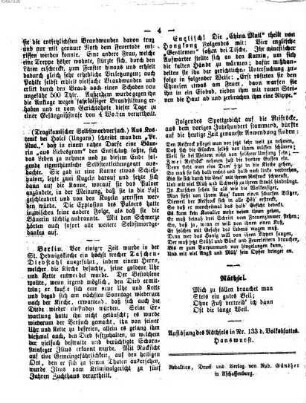 Deutsches Volksblatt für das Main- und Nachbar-Land. Unterhaltungs-Blatt zum Deutschen Volksblatt. 1860