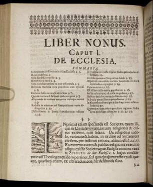 Caput I. De Ecclesia. - Caput IX. De Superintendente.