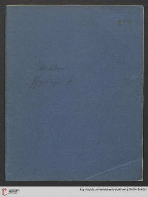 2: Windelband. Psychologie II (Manuskripttitel)