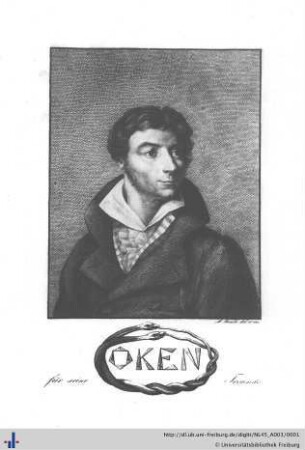 Nachlass L. Oken (NL 45/A3) : Kupferstich Lorenz Oken