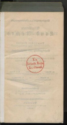 [Theil 1], Supplementband, Abtheilung 1: Zu den Ergänzungen des Allgemeinen Landrechts. I. Abtheilung