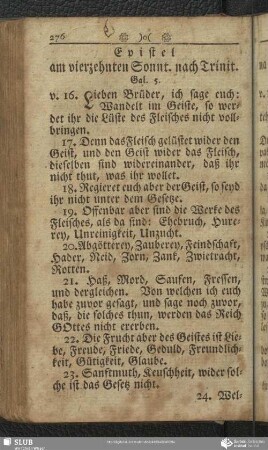 [Am vierzehnten Sonntage nach Trinitatis]