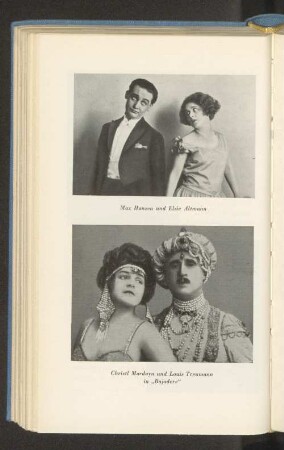 Christl Mardayn und Louis Treumann in "Bajadere"