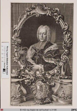 Bildnis Anselm Franz (Reichsfrhr., 1737 Reichsgraf von Ingelheim), 1746-49 Fürstbischof von Würzburg