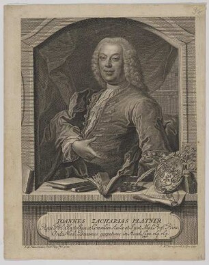 Bildnis des Ioannes Zacharias Platner